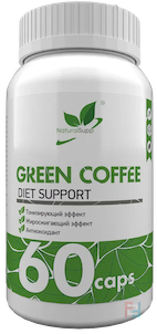 Green coffee extract, NaturalSupp, 60 caps