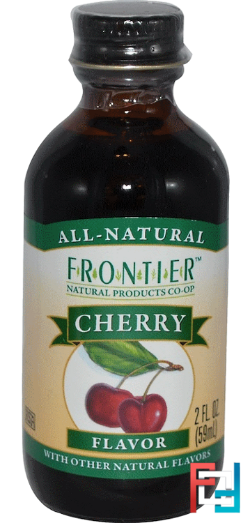 Cherry Flavor, Frontier Natural Products, 2 fl oz, 59 ml