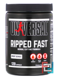 Ripped Fast, Advanced, High Potency Fat Burner, Universal Nutrition, 120 Capsules Ripped Fast, Advanced, High Potency Fat Burner, Universal Nutrition, 120 Capsules