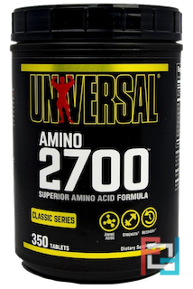 Amino 2700, Universal Nutrition, 350 tablets