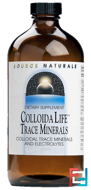 Source Naturals, Colloida Life Trace Minerals, 4 fl. oz. (118.28 ml)