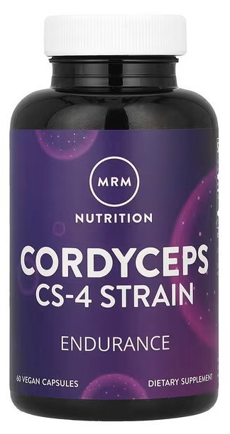 Кордицепс, штамм CS-4, Cordyceps CS-4 Strain, MRM, Nutrition, 60 Vegan Capsules