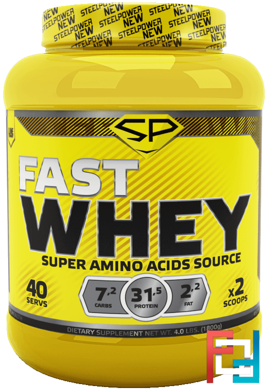 Fast Whey Protein, Steel Power, 1800 g