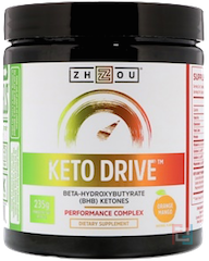 Keto Drive, Orange Mango, Zhou Nutrition, 8.29 oz, 235 g