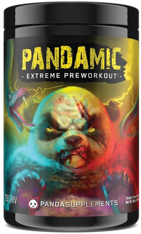 PANDAMIC EXTREME PREWORKOUT, PANDA SUPPLEMENTS, 457 g