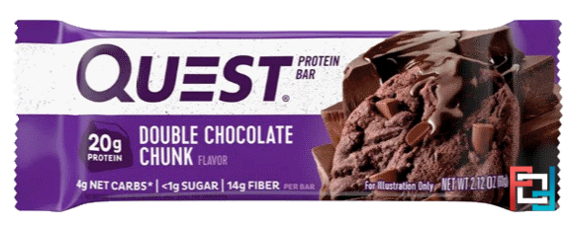 Quest Nutrition, QuestBar, Protein Bar, Double Chocolate Chunk, 60 g