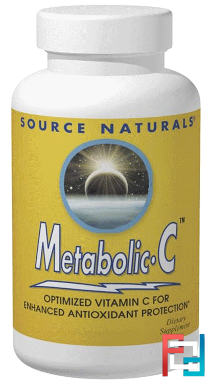 Metabolic C, 500 mg, Source Naturals, 180 Capsules