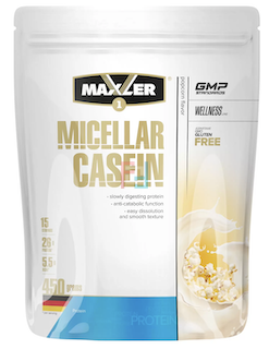 Micellar Casein (85% protein), bag, Maxler, 450 g