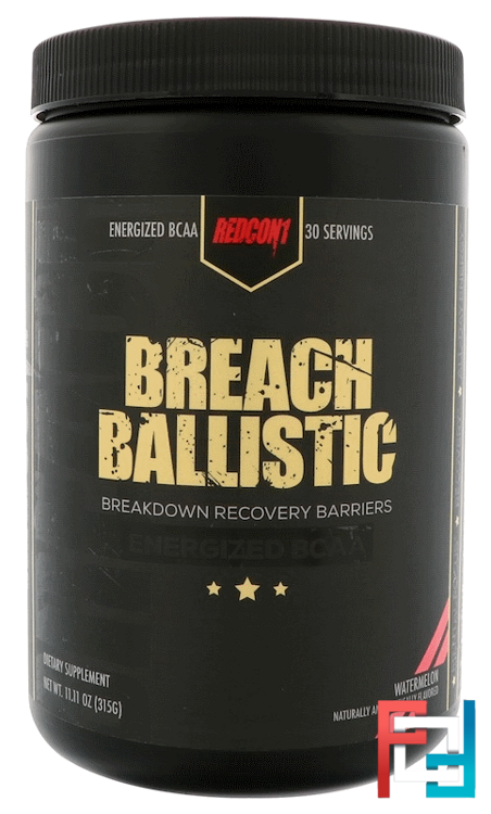 Breach Ballistic, Energized BCAA, Redcon1, 11.11 oz, 315 g