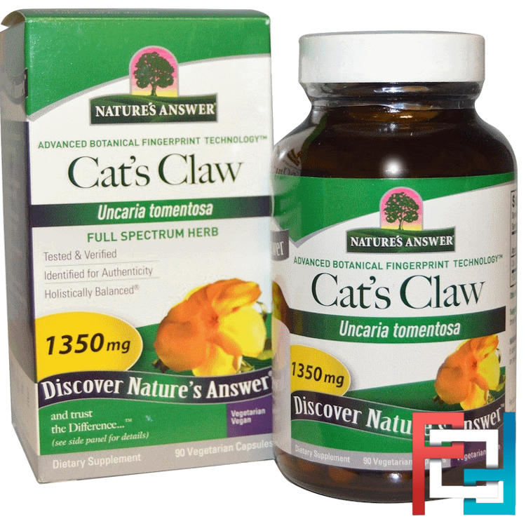 Cat's Claw, Nature's Answer, 1350 mg, 90 Vegetarian Capsules