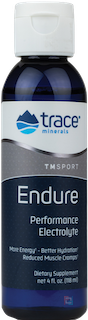 Endure, Performance Electrolyte, Trace Minerals Research, 4 fl oz, 118 ml