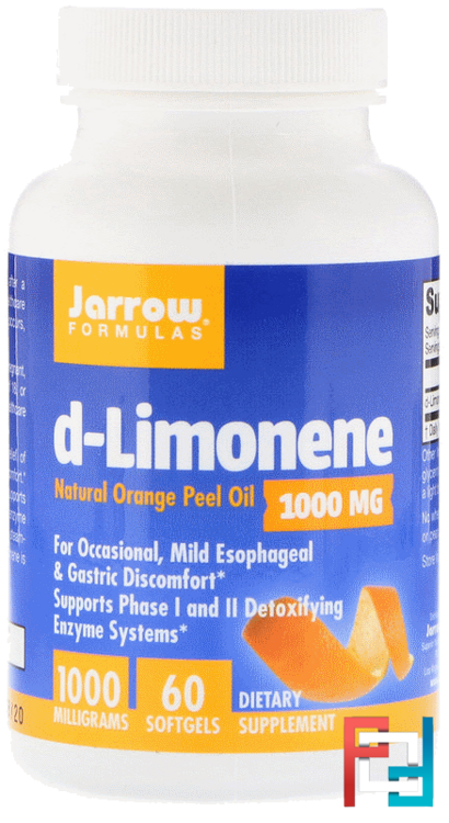 d-Limonene, Jarrow Formulas, 1000 mg, 60 softgels