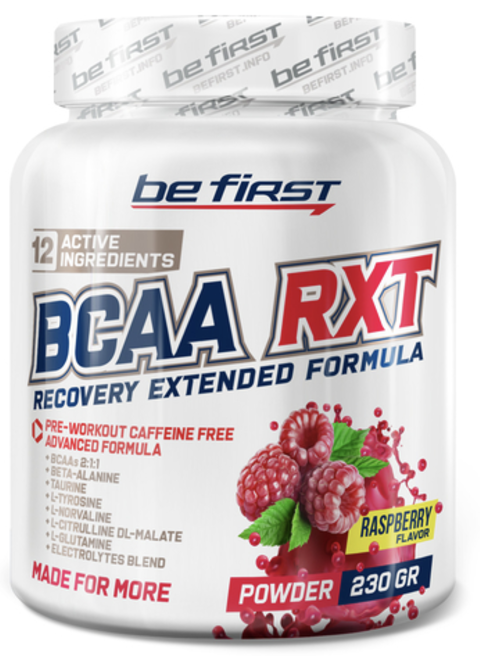 БЦАА рекавери экстендед, BCAA RXT, Be First, 230 g
