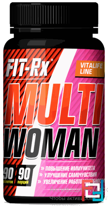 Multi Women, FIT-Rx, 90 tablets