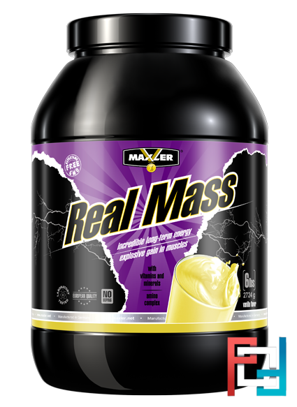 Real Mass, Maxler, 6 lb, 2724 g