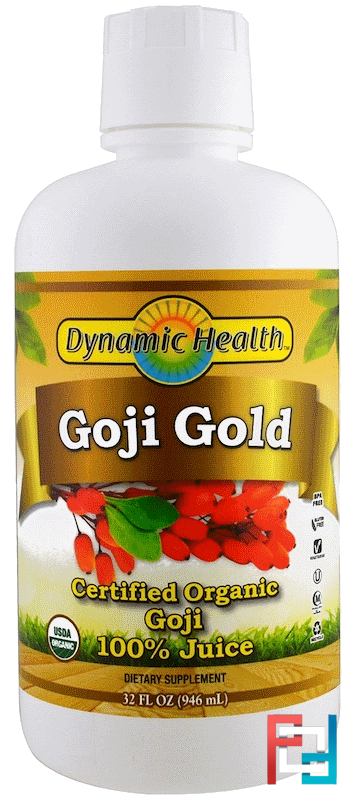 Goji Gold, Dynamic Health Laboratories, 32 fl oz, 946 ml