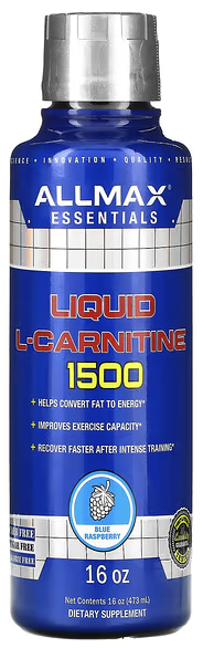 Жидкий Л-карнитин 1500 мг, Liquid L-Carnitine 1500, ALLMAX Nutrition, 16 oz, 473 ml