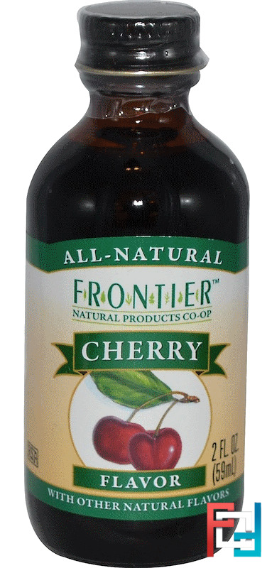 Cherry Flavor, Frontier Natural Products, 2 fl oz, 59 ml