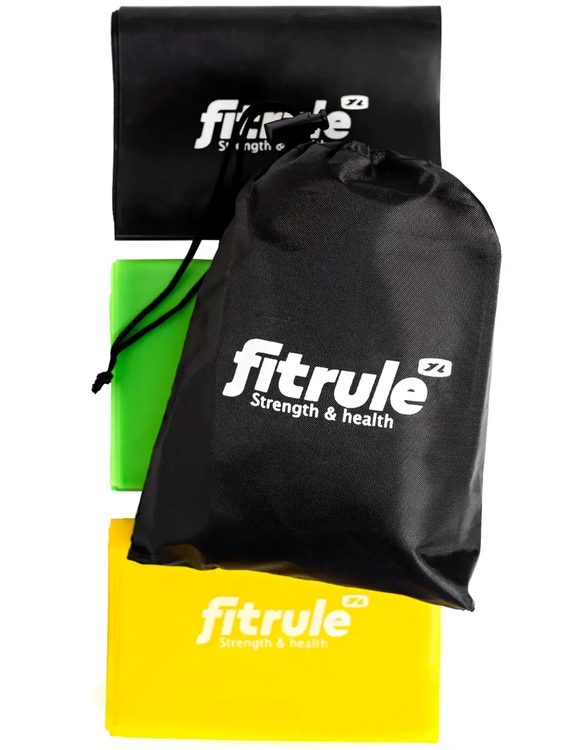 Набор эластичных лент ФитРул, FitRule, 3 шт.