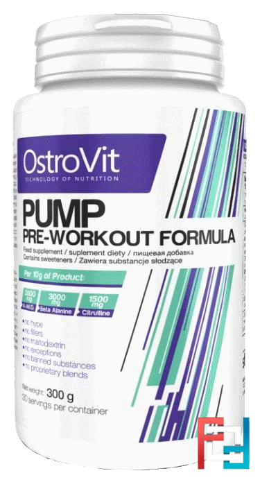 PUMP Pre-Workout, OstroVit, 300 g