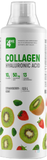 Collagen + Hyalurolic Acid, 4ME NUTRITION, 500 ml