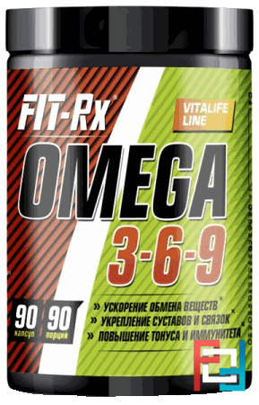 Omega 3-6-9, FIT-Rx, 90 capsules