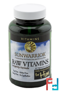 Raw Vitamins, Daily Multivitamin for Him, Sunwarrior, 90 Veggie Caps