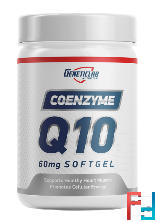 Coenzyme Q10, GeneticLab, 100 mg, 60 capsules