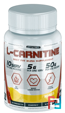 L-Carnitine, King Protein, 50 g