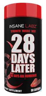 28 DAY LATER, Insane Labz, 90 capsules