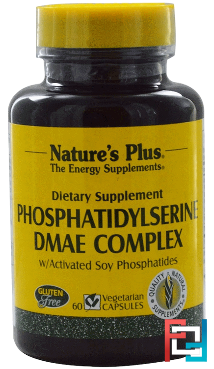 Phosphatidylserine DMAE Complex, Nature's Plus, 60 Veggie Caps