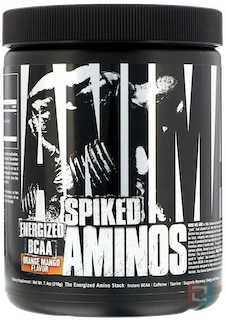 Animal Spiked Aminos, Blue Raspberry, Universal Nutrition, 7.4 oz, 210 g