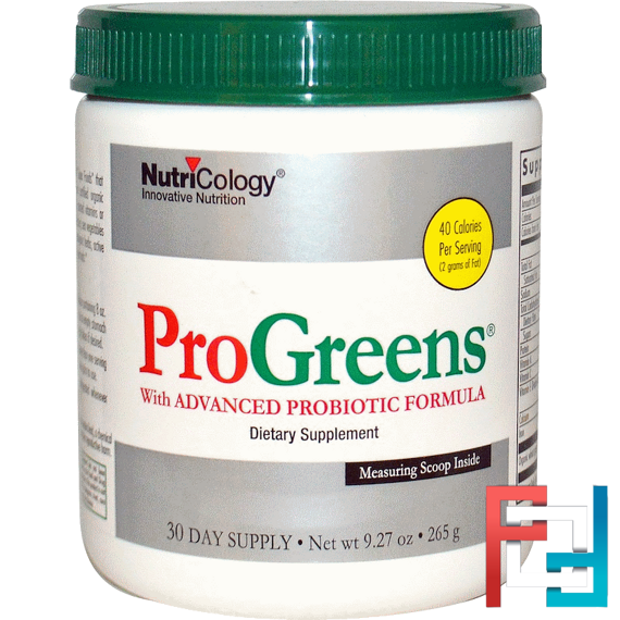 ProGreens, with Advanced Probiotic Formula, Nutricology, 9.27 oz, 265 g