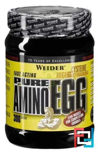 Pure Amino Egg, Weider, 300 tablets