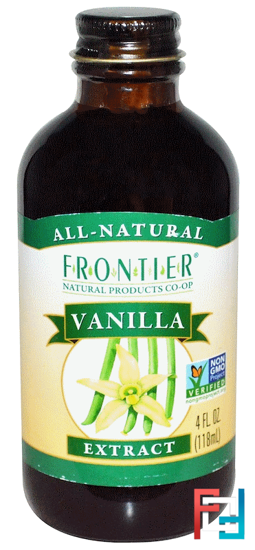 All-Natural Vanilla Extract, Frontier Natural Products, 4 fl oz, 118 ml