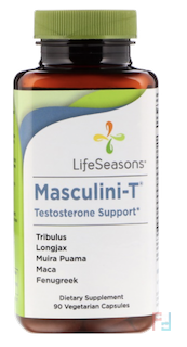 Masculini-T, Testosterone Support, LifeSeasons, 90 Vegetarian Capsules