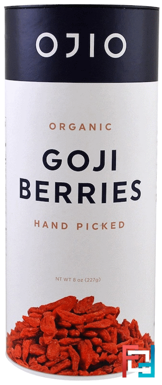 Organic Goji Berries, Hand Picked, Ojio, 8 oz, 227 g