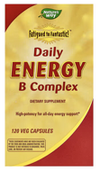 Fatigue to Fantastic!, Daily Energy B Complex, Enzymatic Therapy, 120 Veggie Caps