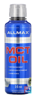 MCt Oil, ALLMAX Nutrition, 16 Oz, 473 ml