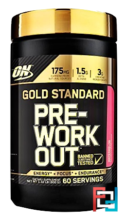 Pre-Workout, Gold Standard, Optimum Nutrition, 600 g