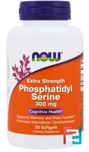 Extra Strength Phosphatidyl Serine, Now Foods, 300 mg, 50 Softgels