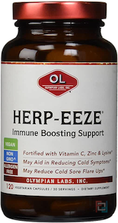 Herp-Eeze, Olympian Labs, 120 Vegetarian Capsules