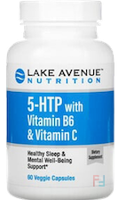 5-HTP with Vitamin B6 & Vitamin C, Lake Avenue Nutrition, 100 mg , 60 Veggie Capsules