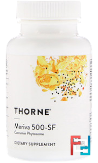 Meriva 500 - SF, Soy Free, Thorne Research, 60 Vegetarian Capsules