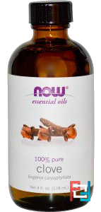 Essential Oils, Clove, Now Foods, 118 ml