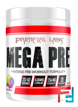 Mega Pre, Primeval Labs, 296 g