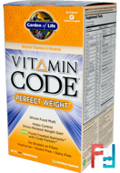 Vitamin Code, Perfect Weight, Garden of Life, 240 UltraZorbe Veggie Caps