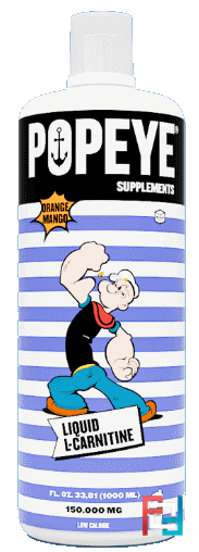 L-Carnitine Concentrate, Popeye, 1000 ml