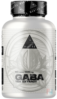 ГАМК (гамма-аминомасляная кислота) 500 мг, ГАБА, GABA, Mantra, 500 mg, 60 caps