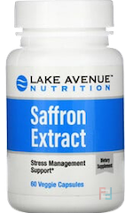 Saffron Extract, Шафран, Lake Avenue Nutrition, 88.5 mg, 60 Veggie Capsules